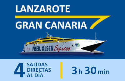 Lanzarote - Gran Canaria con Fred. Olsen Express Lanzarote - Gran Canaria con Fred. Olsen Express