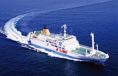 Tendrás una travesía agradable con A Line Ferry