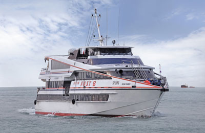 Tendrás una travesía agradable con Batam Fast Ferry