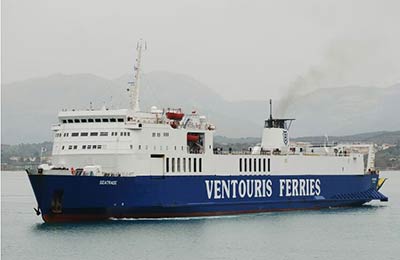 Tendrás una travesía agradable con Ventouris Ferries